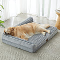 BFPETHOME Orthopedic Washable Dog Bed, Sleeping Couch for Large Senior Dogs