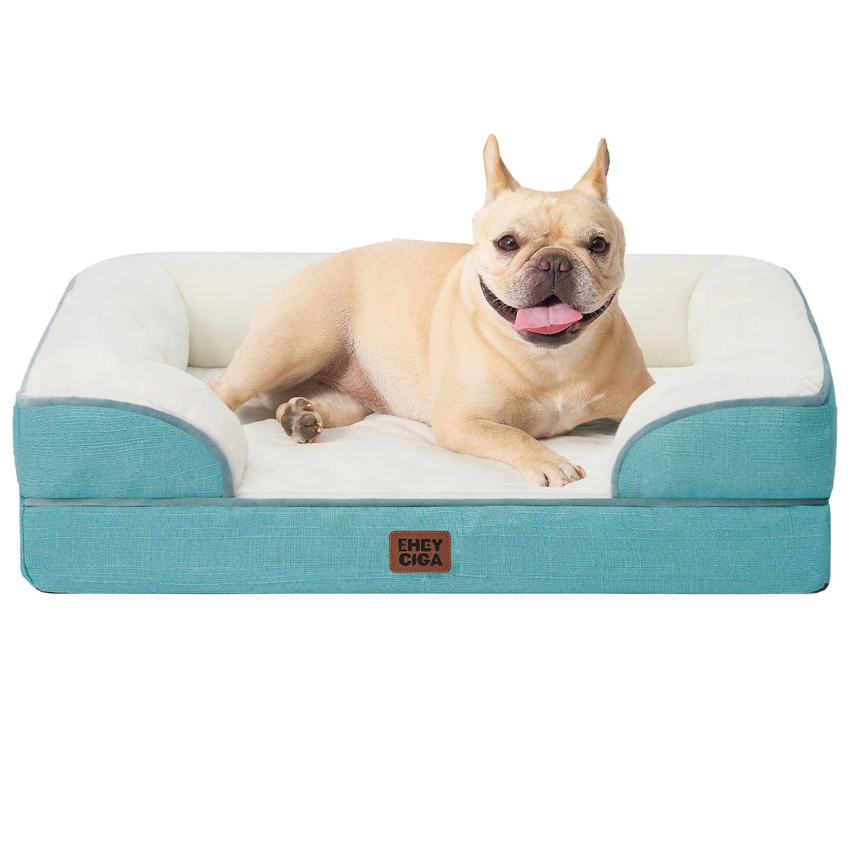 EHEYCIGA Orthopedic Dog Bed Medium Size Dog, Waterproof Washable Pet Beds