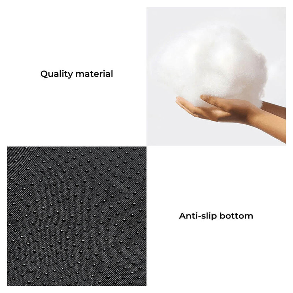 FUNNY FUZZY Dog Couch Bed, Calming Luxurious Dog Sofa Bed Cover Washable