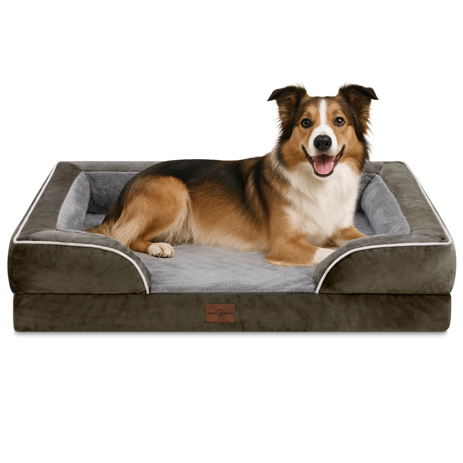 Comfort Expression Waterproof Orthopedic Dog Beds for Large Sized Dog