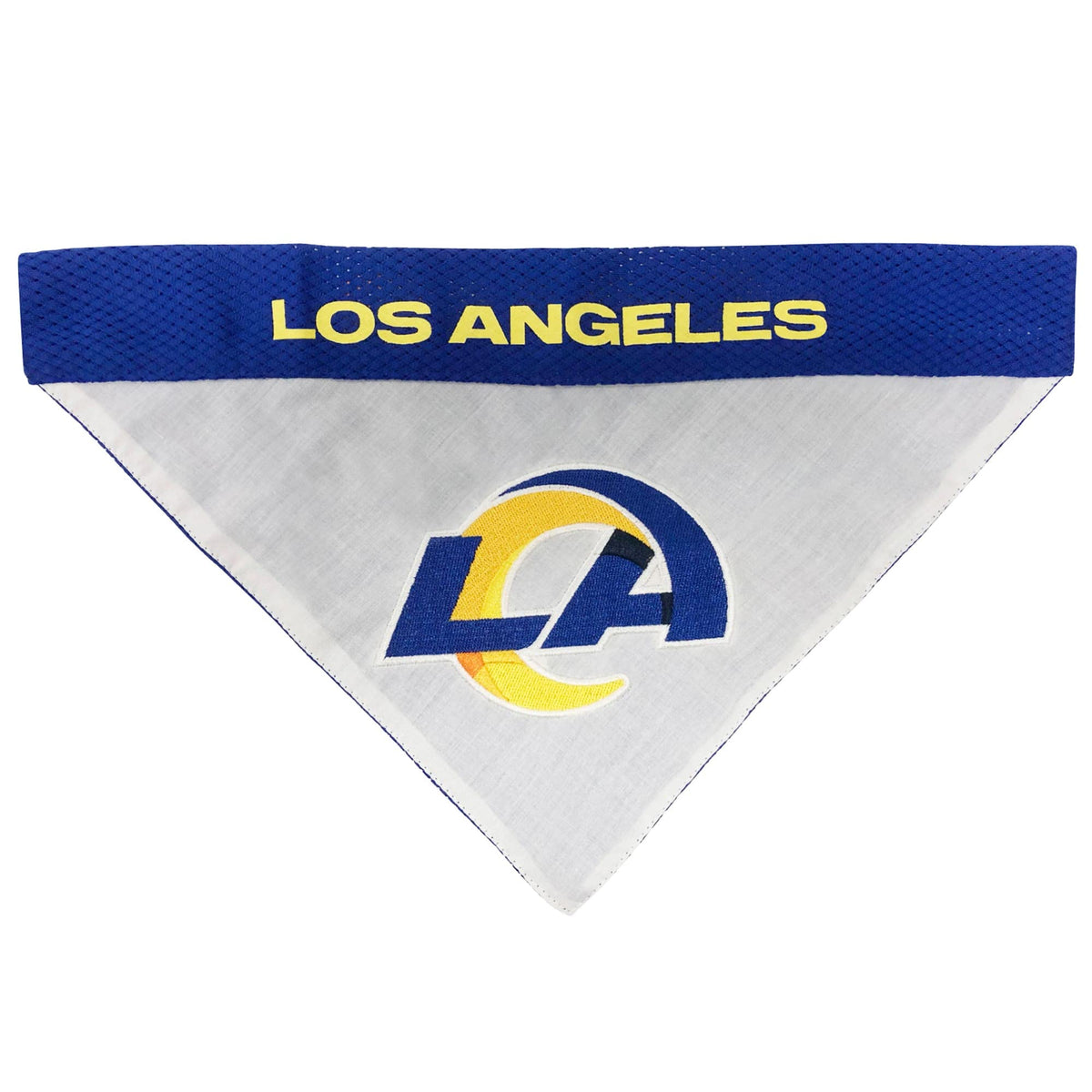 Pets First NFL DOG BANDANA - BALTIMORE RAVENS REVERSIBLE PET BANDANA. 2 Sided Sports Bandana with a PREMIUM Embroidery TEAM LOGO, Large/X-Large. - 2 Sizes & 32 NFL Teams available