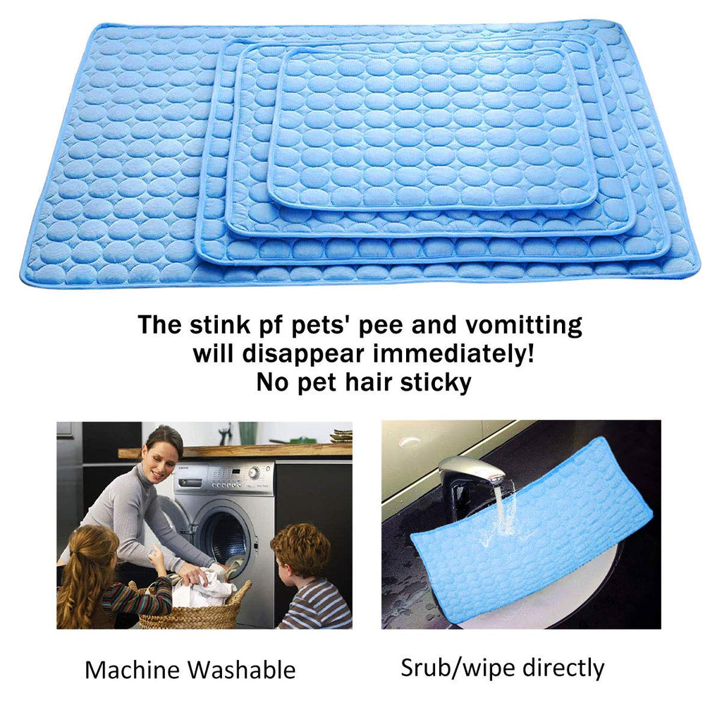 aingycy Dog Cooling Mat Pet Cooling Pads Dogs & Cats Pet Cooling Blanket for Outdoor Car Seats Beds (22IN*28IN)