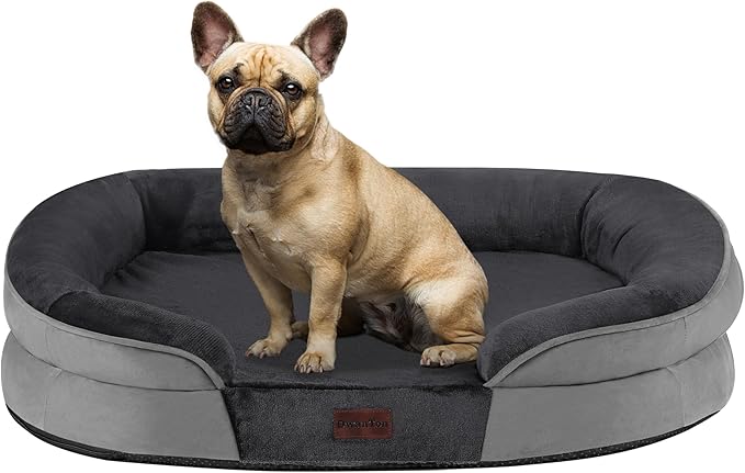 Dwanton Orthopedic Waterproof XX-Large Dog Bed Sofa, Gel Memory Foam, 48"