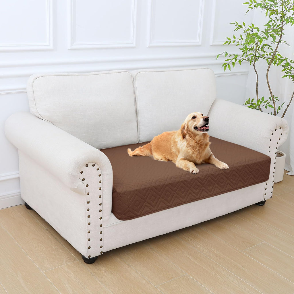 hyha Waterproof Reversible Dog Blanket, Pet Blanket for Sofa Couch