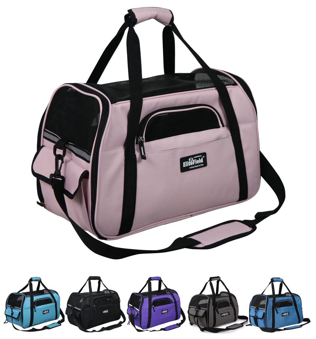 EliteField Soft-Sided Pet Carrier for Cats & Small Dogs (3-Year Warranty)