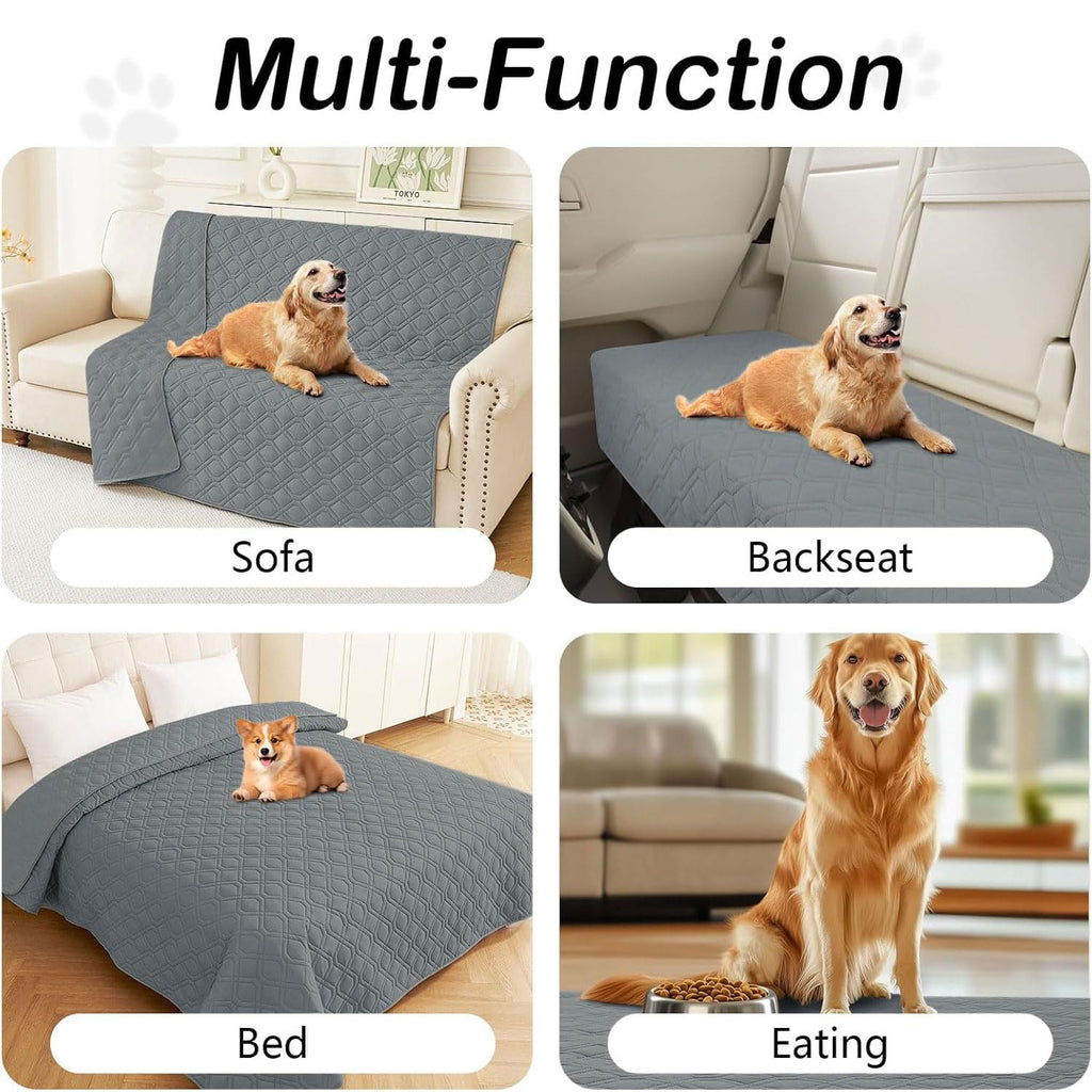 hyha Waterproof Dog Bed Blanket - Soft Pet Blanket & Sofa Cover for Dogs