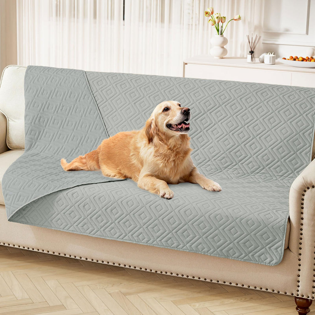 hyha Waterproof Reversible Dog Blanket, Pet Blanket for Sofa Couch — 68x82 Inch