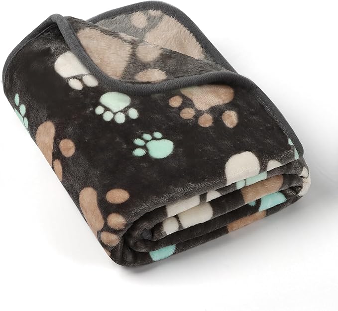 Gowyeg Small Dog Blanket, Soft Puppy & Cat Flannel