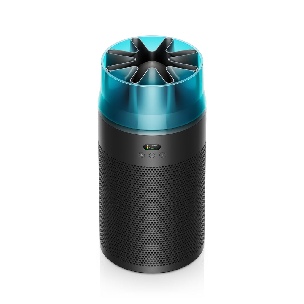 Dyson Hushjet Compact Air Purifier, Powerful and Whisper-quiet (Black/Teal)