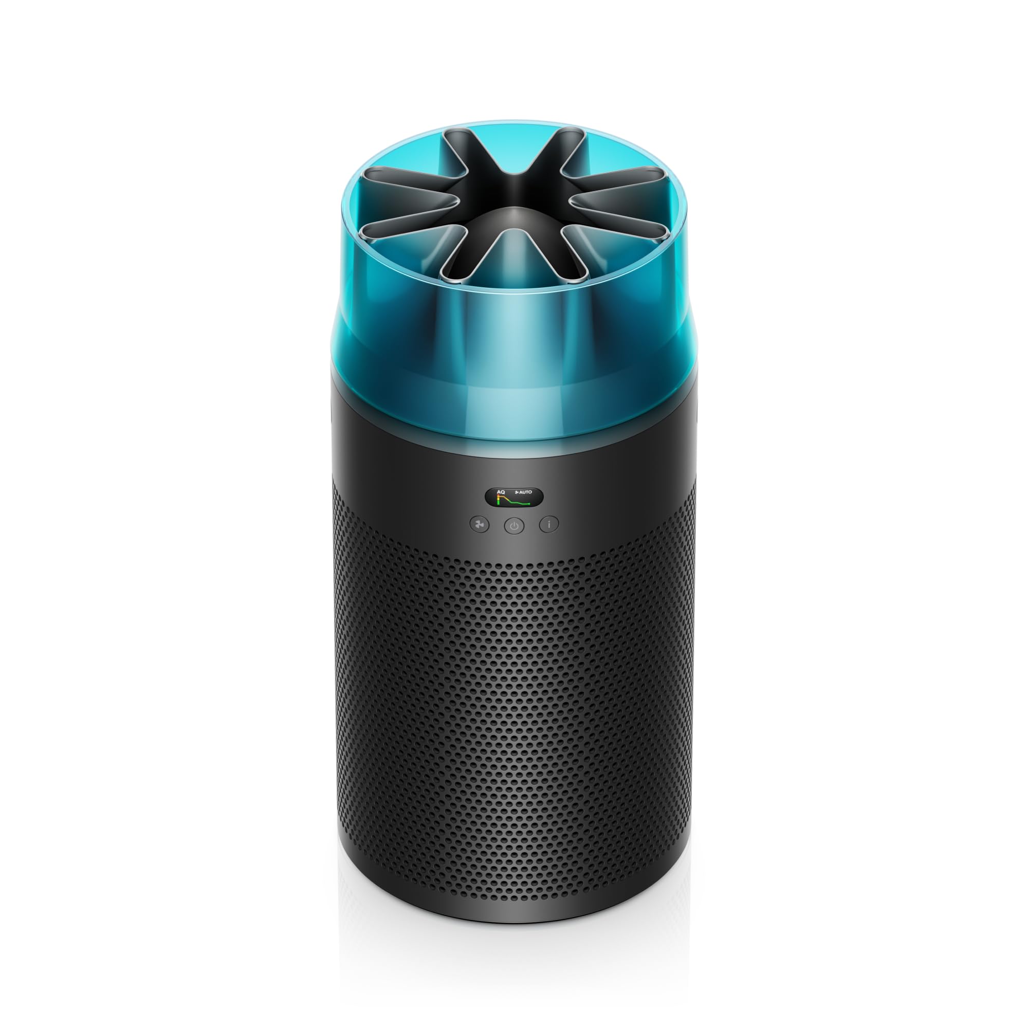 Dyson Hushjet Compact Air Purifier, Powerful and Whisper-quiet (Black/Teal)