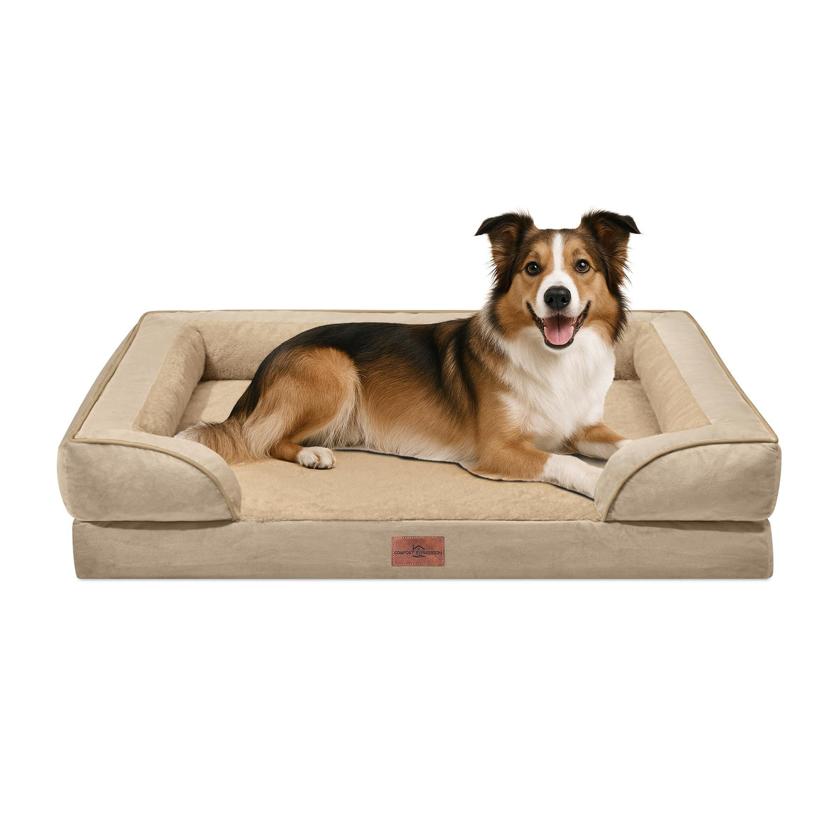 Comfort Expression Waterproof Orthopedic Dog Beds for Large Sized Dog