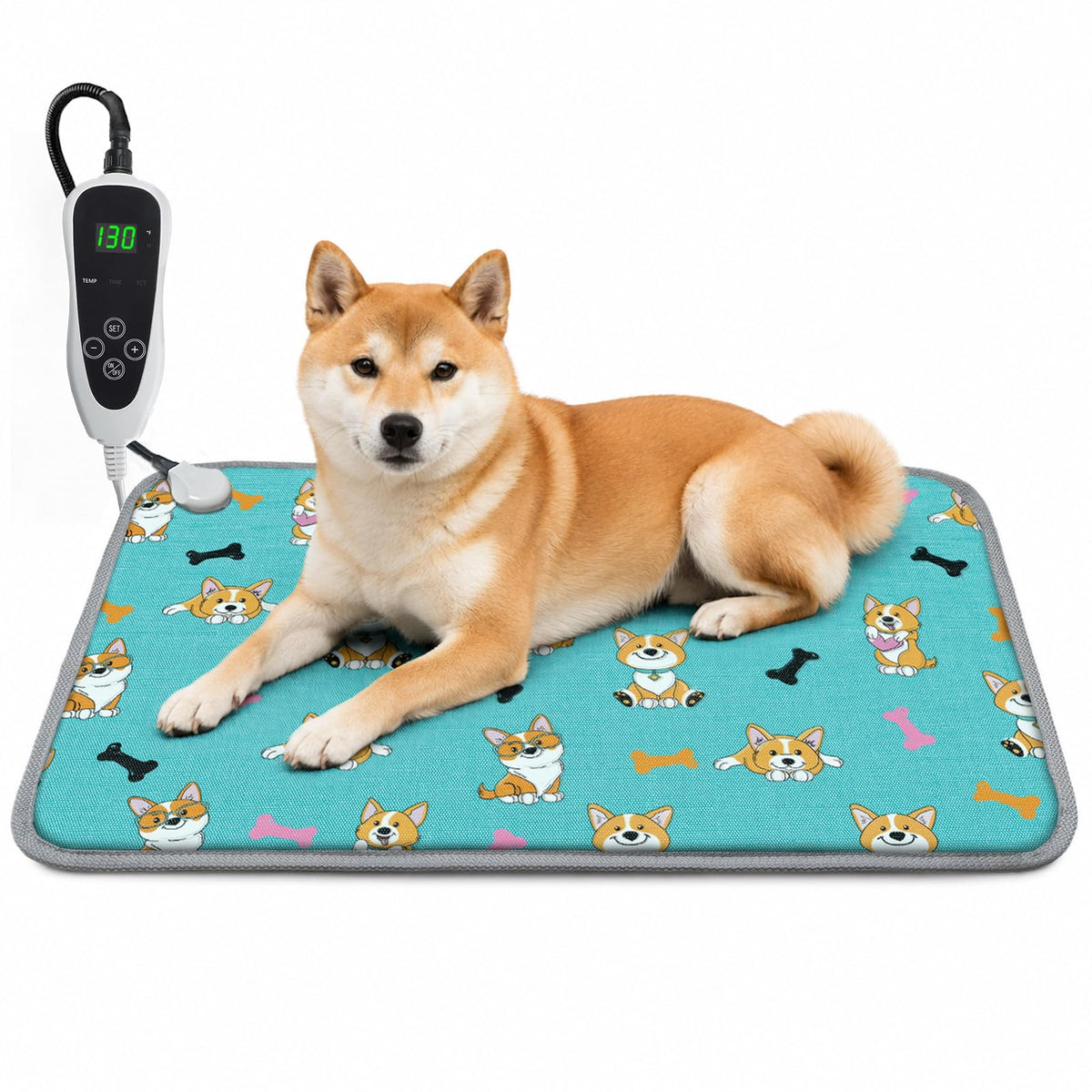 GOLOPET Pet Heating Pad for Small Dogs 22x18in with Normally Open Function