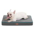 Bedsure Memory Foam Dog Beds Large Sized Dog, Orthopedic Crate Pads, 35x22