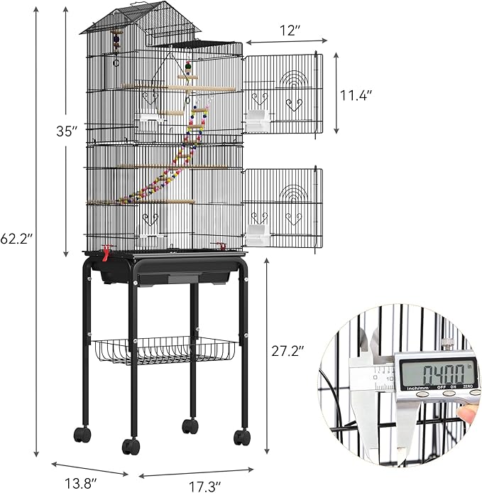 YITAHOME 62 Inch Large Bird Cage
