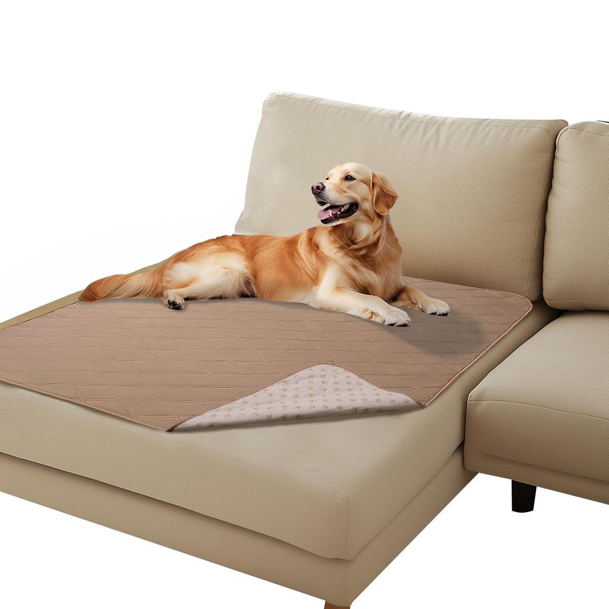 Luciphia Waterproof Couch Cover for Dogs, Non-Slip Pet Sofa Protector