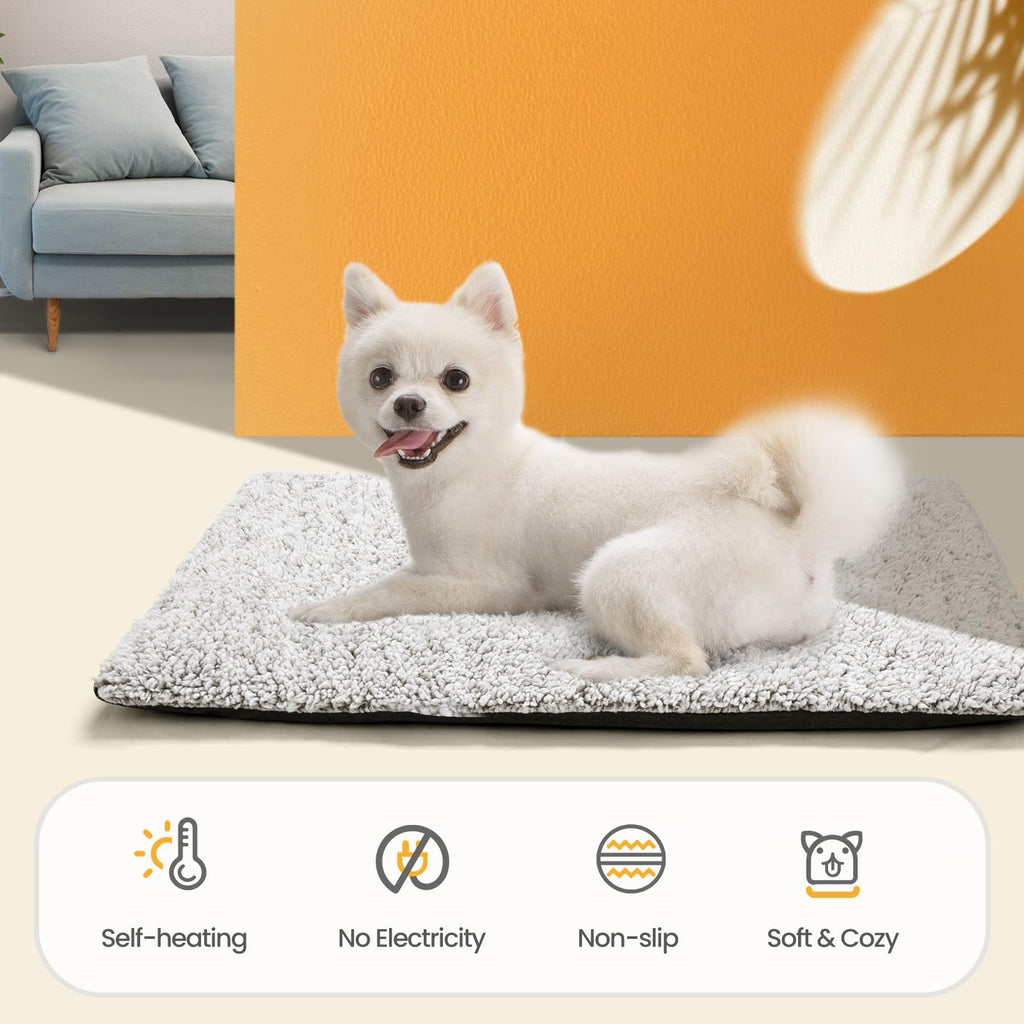 Mora Pets Self Warming Cat Bed Self Heating Cat Dog Mat Pet Pad Extra Warm