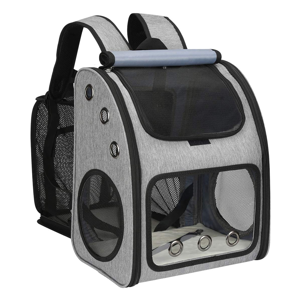 COVONO Expandable Cat Carrier Backpack,Large Space,Airline Approved,18 lbs