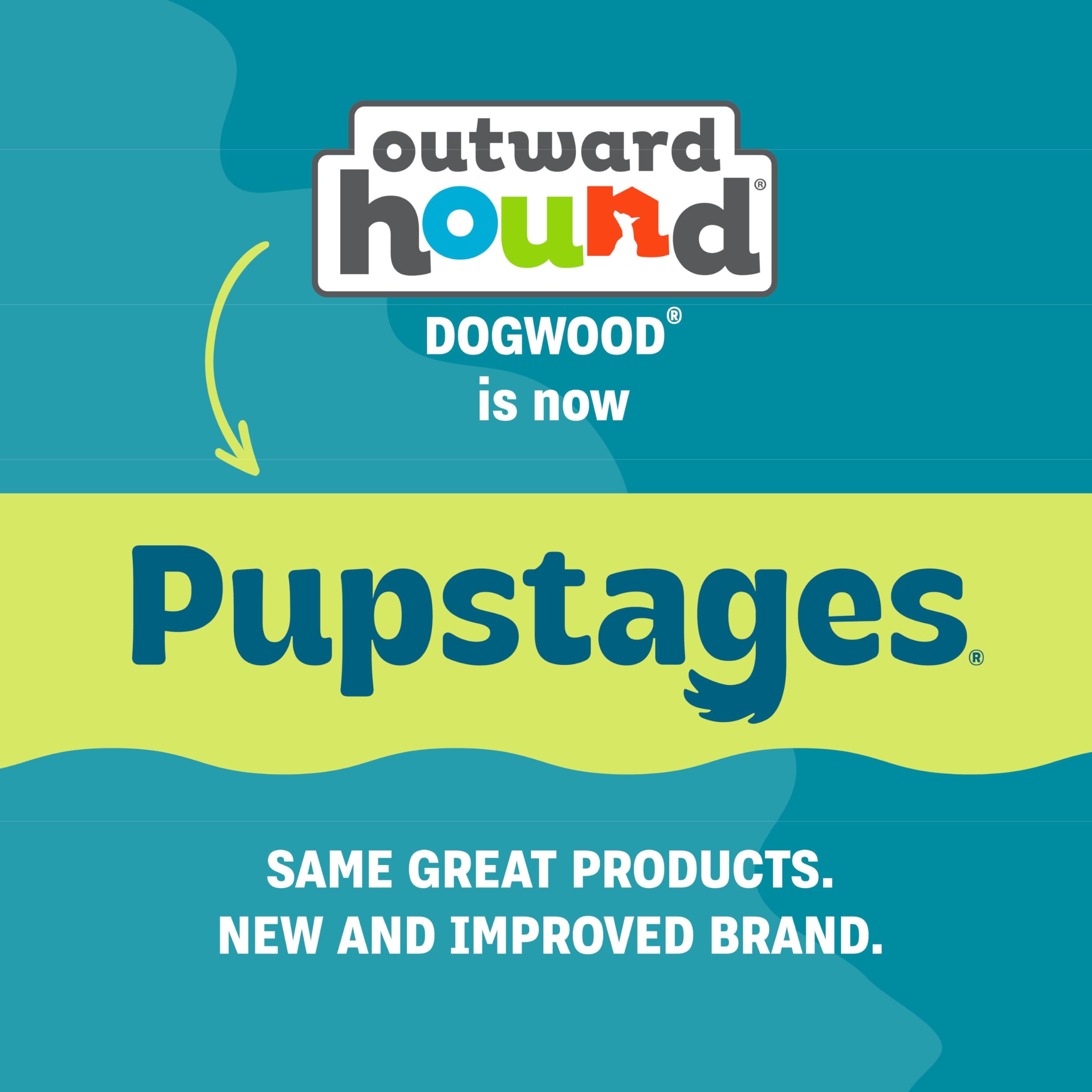 Pupstages Super Dogwood Dog Chew Toy, Made in the USA, Real-Wood Blend, NaturalWood Flavor & Texture, Moderate Chewers, Large, 11"