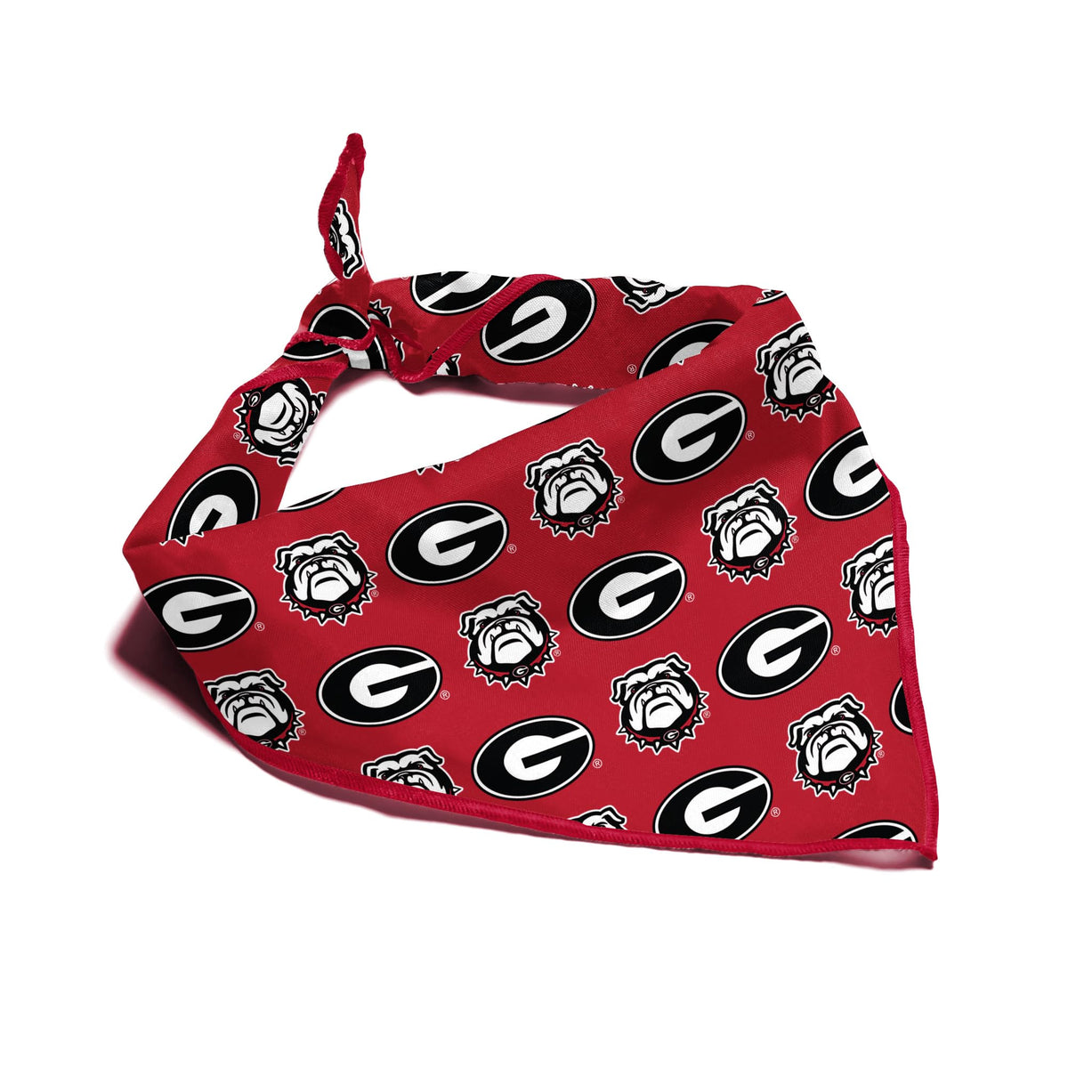 Oklahoma Sooners Officially Licensed Bandana for Dogs and Cats | Fits Pets Great Gift Idea | Easy-to-Tie (Small, 13")