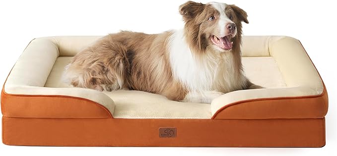 Bedsure Orthopedic XXL Dog Bed Extra Large with Removable Washable Cover