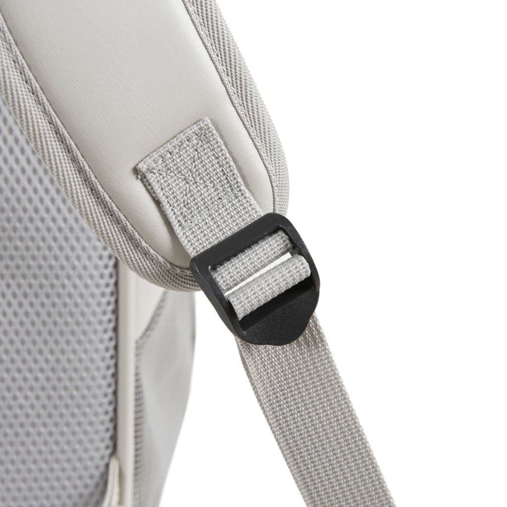 Friends Forever Cat Backpack, Dog Carrier for Small Dogs Travel Bag with Padded Straps, Removable Sherpa Mat, Fully Ventilated, Front Viewing Window, Grey