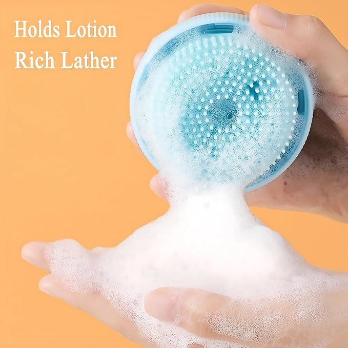 Silicone Cat Bath Brush, Pink