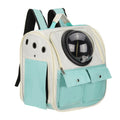PETAXCELL Pet Backpack Carrier, Portable and Ventilated, Oxford Cloth, Dogs Cats and Small Animals Travel Bag 12.99", (Blue, 1 Pcs), Intended for Hiking/Camping/Traveling