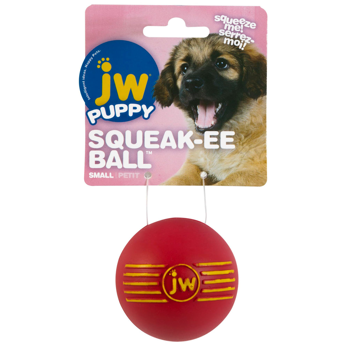 JW Pet Dog iSqueak Ball Dog Toy, Large, (Assorted Colors)