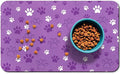 Dog Food Mat, Absorbent Water Bowl Mats Cat Pet Feeding Placemats 16 * 24 inch