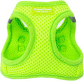 Downtown Pet Supply Step in Dog Harness, XX-Large, Atomic Yellow - Adjustable, Padded Mesh Fabric, Reflective Trim, No Pull, Buckle Strap