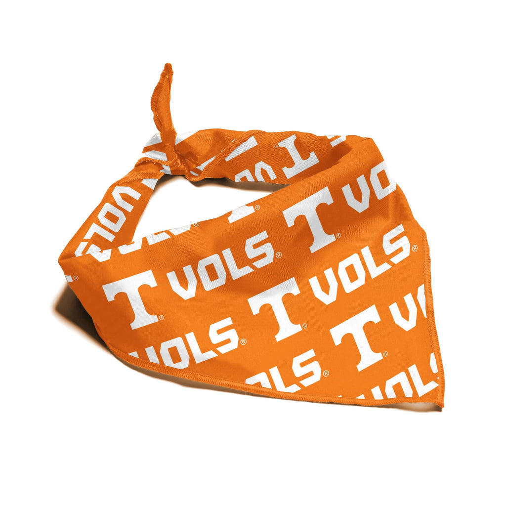 Tennessee Volunteers Officially Licensed Bandana for Dogs and Cats | Fits Pets Great Gift Idea | Easy-to-Tie (Small, 13")