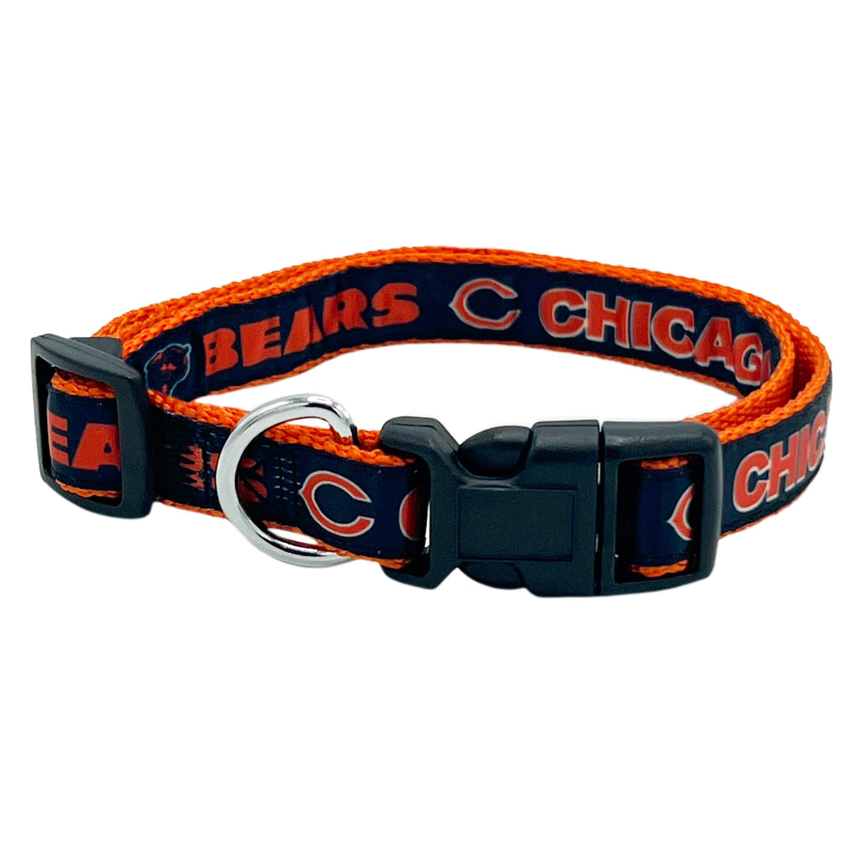 NFL PET Collar Cincinnati Bengals Dog Collar, Medium Football Team Collar for Dogs & Cats. A Shiny & Colorful Cat Collar & Dog Collar Licensed by The NFL