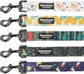 Downtown Pet Supply 6ft Dog Leash - Heavy-Duty Dog Leash with Padded Comfort Handle and Stainless Steel Fastener - Durable Dog Training Leash - Tribal - 1 in Wide