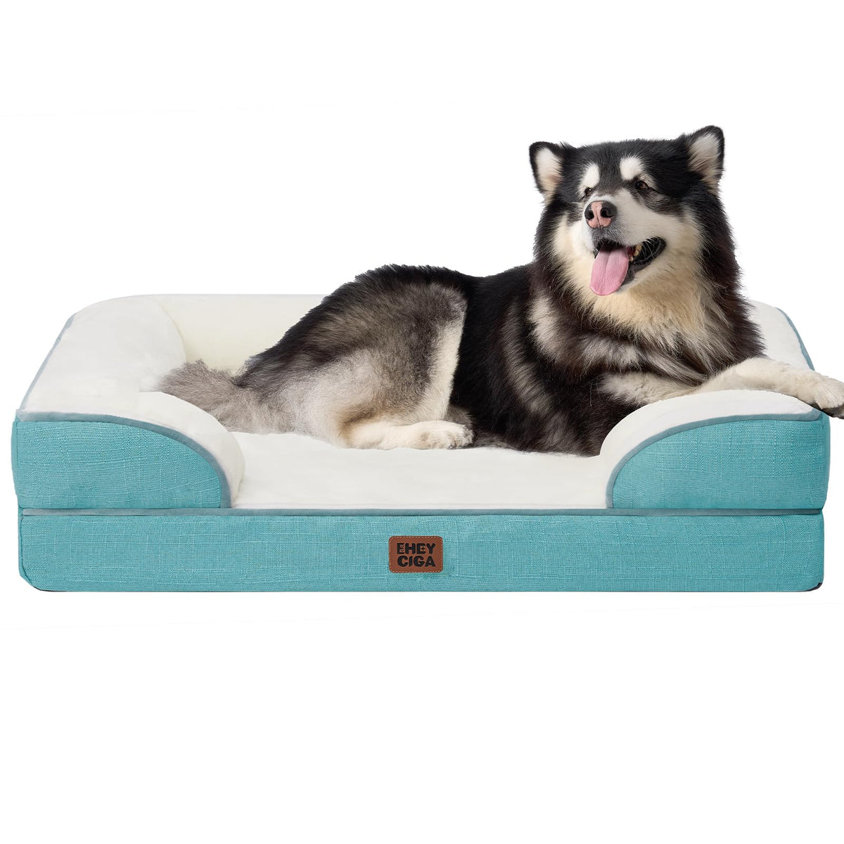 EHEYCIGA Orthopedic XXL Dog Bed, Waterproof Washable XL Big Pet Bed 48"
