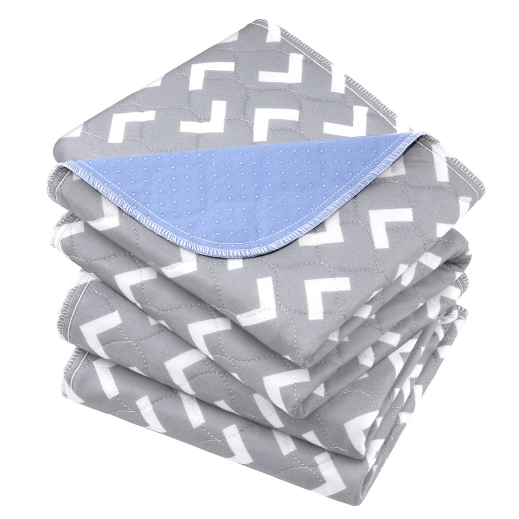 Non-Slip Bed Pads for Incontinence Washable (36" x 52"|2 Pack), Waterproof Bed Pads, Bed Wetting Pads for Bed, Sofa, Floor, Resuable Underpads for Adults, Seniors, Pet