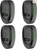 Plug-In Air Purifier 4 Pack ，Negative Air Ionizer for Home, Air Freshener Odor Reducer for Home from Pets Smoke Smell Kitchen Odor Black