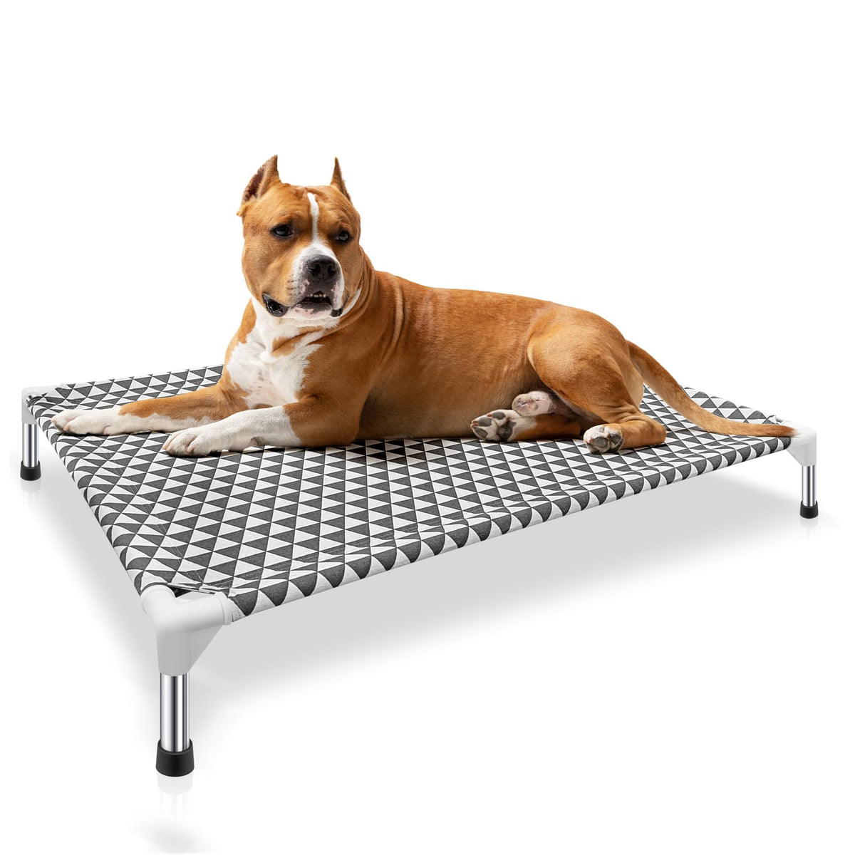 Orthopedic Dog Beds for Large Dogs,U-Shaped Bolster ，Up to 130 lbs