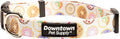 Downtown Pet Supply - Best & Fancy Dog Collar - Lightweight Adjustable with Quick Buckle & D-Ring - Hand Wash Safe - Donut - L - Large