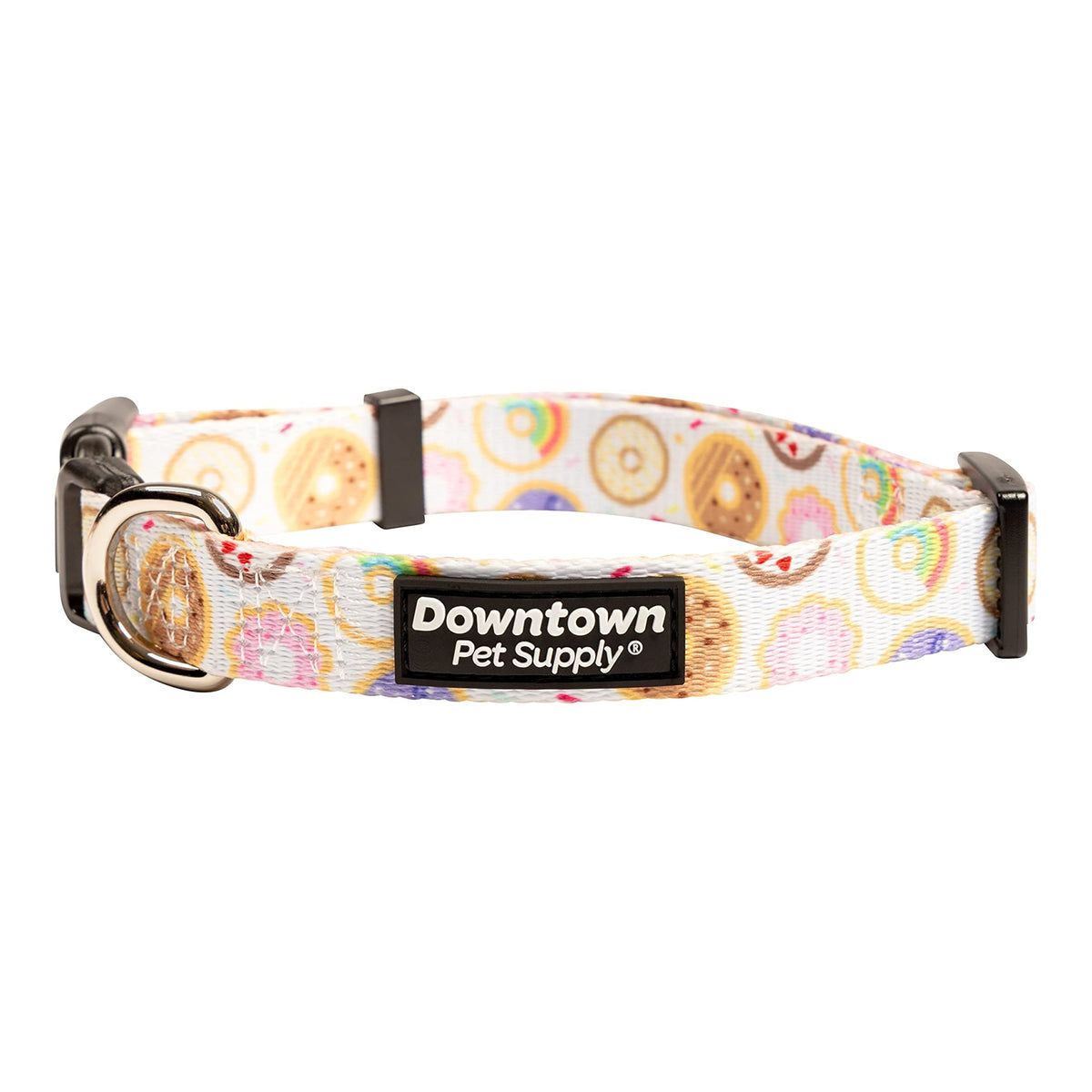 Downtown Pet Supply - Best & Fancy Dog Collar - Lightweight Adjustable with Quick Buckle & D-Ring - Hand Wash Safe - Pineapple - Large