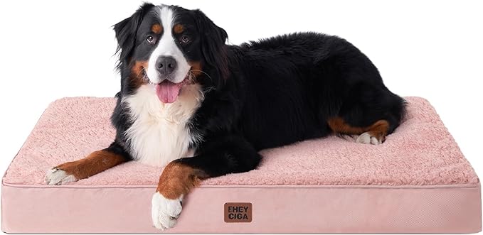 EHEYCIGA Orthopedic Dog Bed Extra Large with Removable Washable Cover, 41IN — 50*36*4 inches
