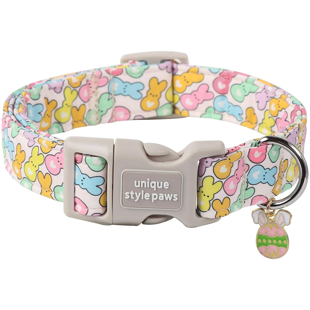 Unique Style Paws Metal Buckle Banana Leaves Dog Collar, Durable & Cute, Suitable for Small, Medium & Large Dogs, Unique Design, Superior Craftsmanship, Exceptional Customer Service