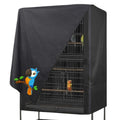 Bird Cage Cover, Large Bird Cage Covers for Night, Waterproof Parrot Cages Protector Covers, Good Night BirdcagesCover for Cats Birds Small Animals