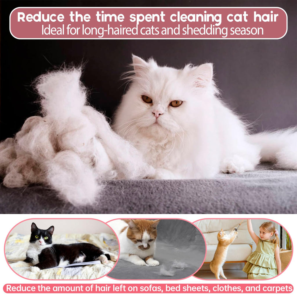 QBLEEV Cat Onesie After Surgery, Sticky Hair Cat Clothes for Cats Only