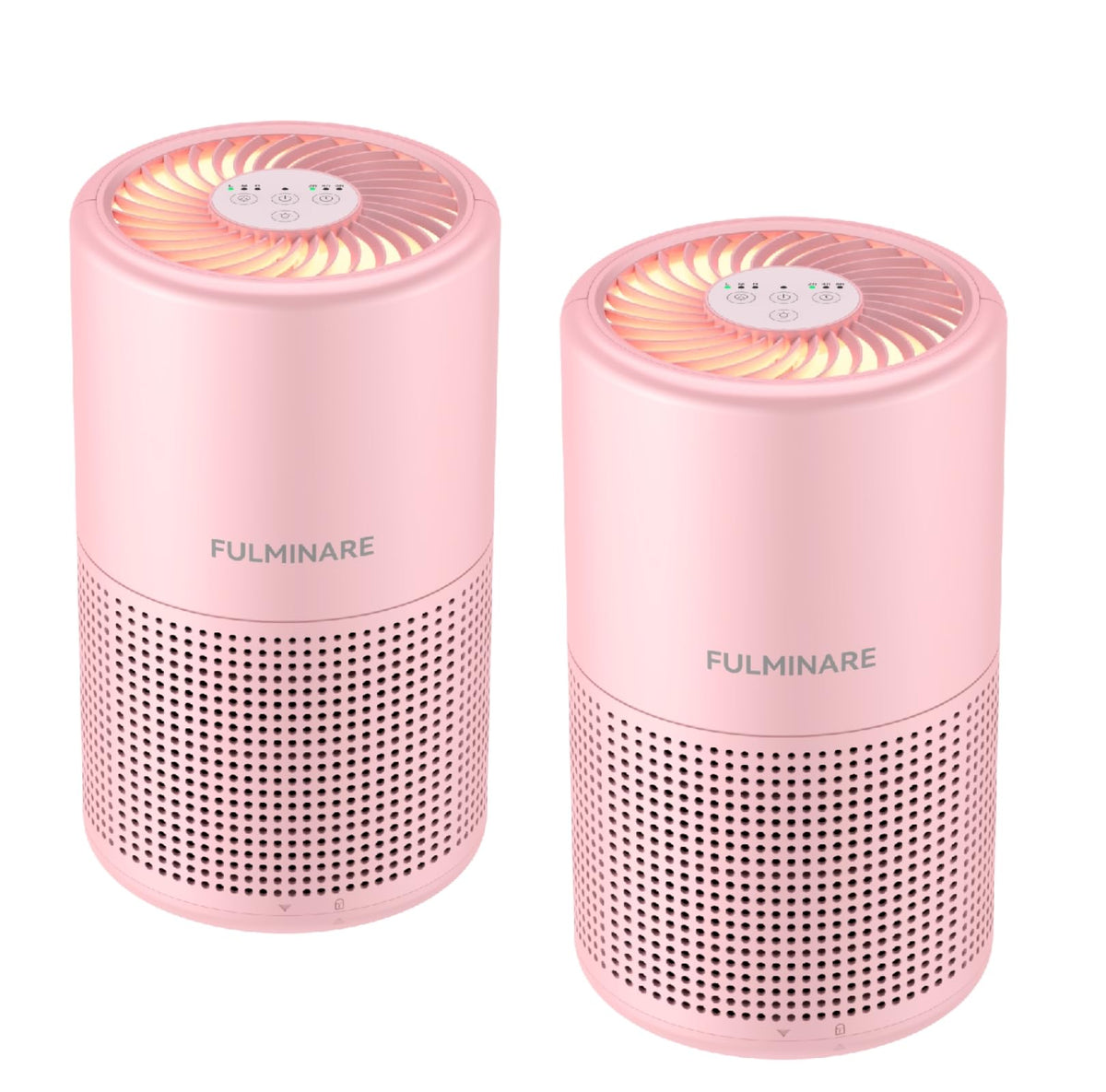 Air Purifiers for Bedroom, FULMINARE H13 True HEPA Filter（Black）