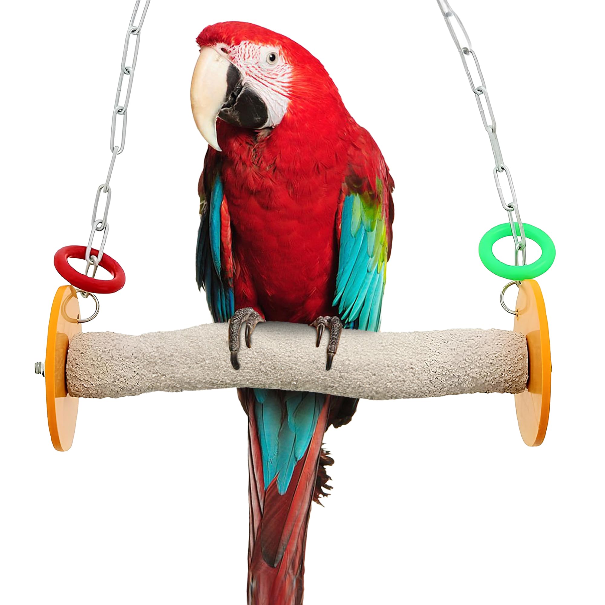 Sweet Feet and Beak Roll Bird Swing, X-Large, Outdoor Pedicure Perch