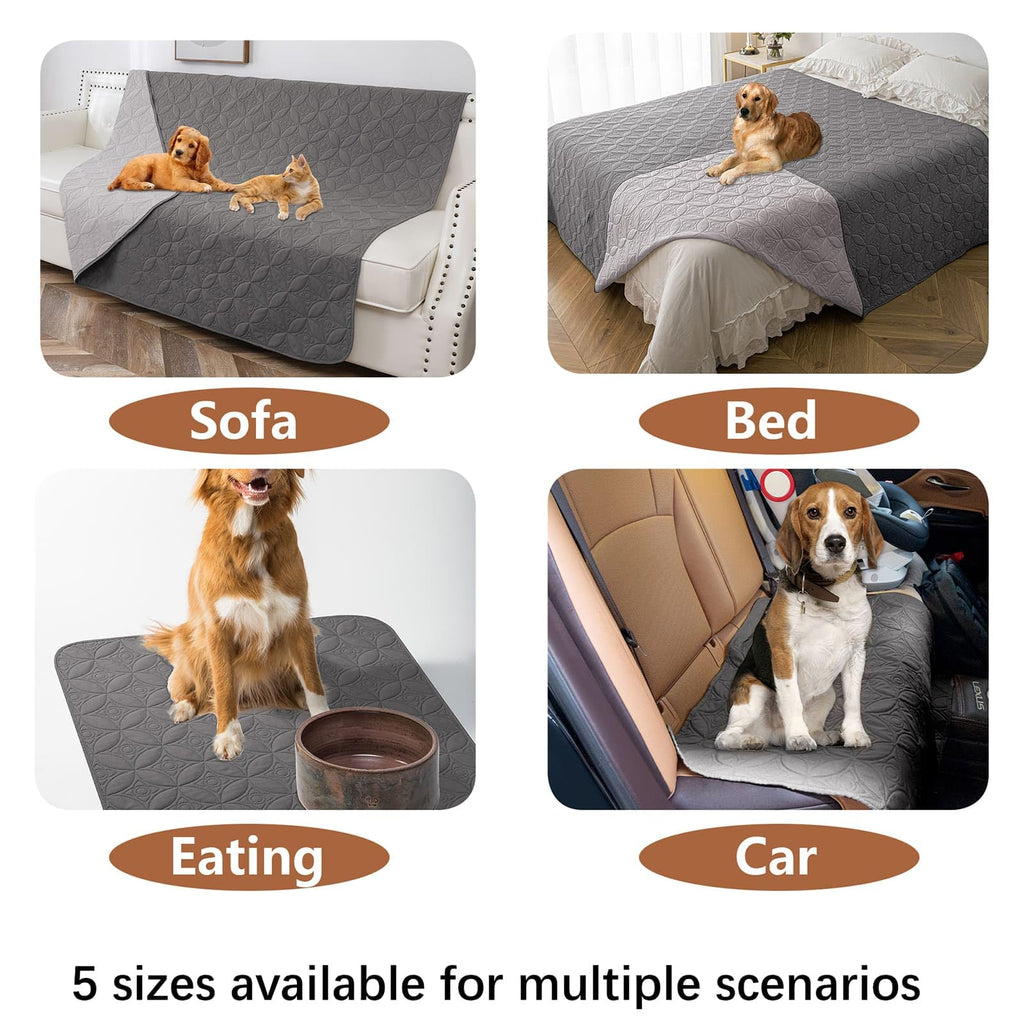 Tuffeel Waterproof Couch Cover for Dogs - Washable Pets Furniture Protector