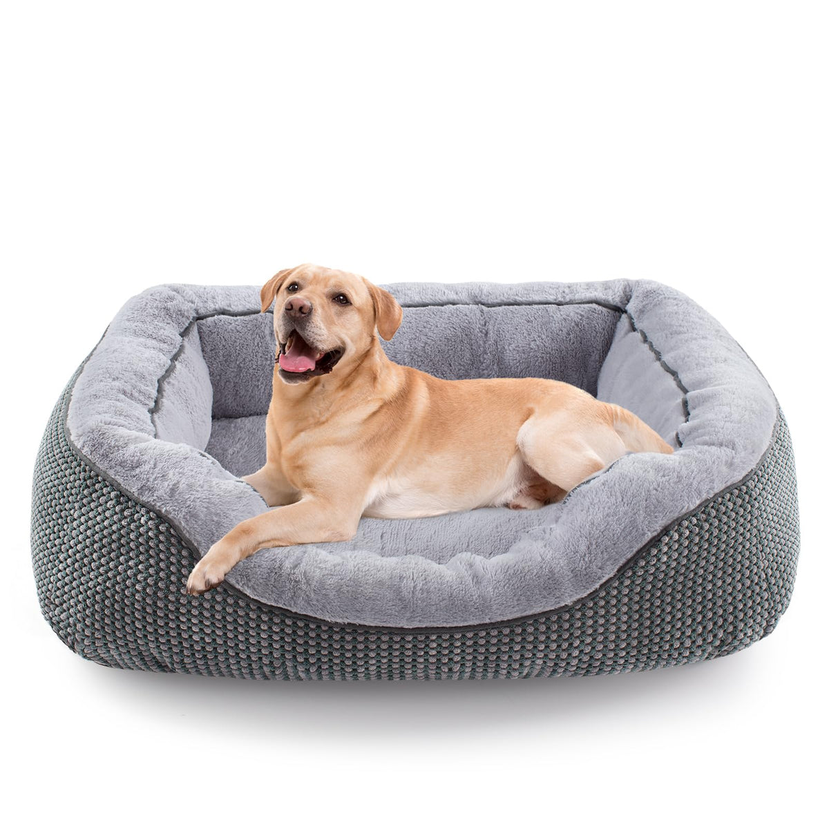 INVENHO Small Dog Bed for Small Dogs, Cat Beds for Indoor Cats Washable, Orthopedic Dog Bed, Warming Soft Calming Sleeping Puppy Bed Durable Pet Bed with Anti-Slip Bottom S(20"x19"x6")