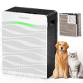 MOOKA Air Purifier for Home Pet Large Room 2800Ft² Dual Washable Pre-Filter