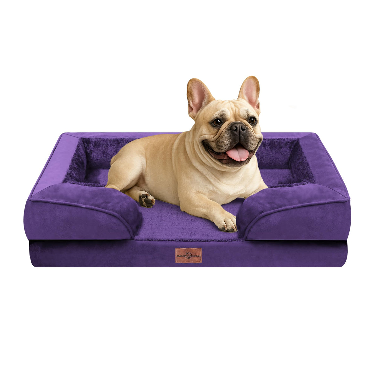 Comfort Expression Waterproof Orthopedic Dog Bed for Medium Size Dog