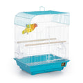 Prevue Pet Products South Beach Flat Top Bird Cage Minimal Assembly - Teal